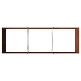Raised Garden Bed Rusty 240 x 80 x 55 cm corton