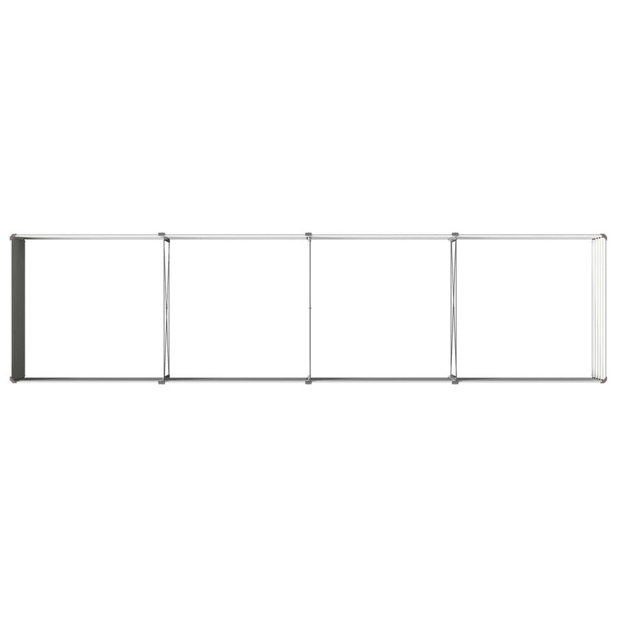 Raised Garden Bed Grey 321 x 80 x 55 cm Galvanised Steel