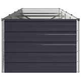 Raised Garden Bed Anthracite 320 x 80 x 55 cm cold-rolled steel