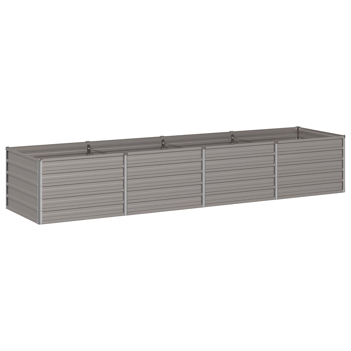 Raised Garden Bed Rusty 320 x 80 x 55 cm corton
