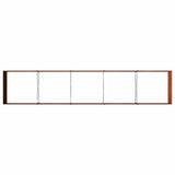 Raised Garden Bed Rusty 400 x 80 x 55 cm corton