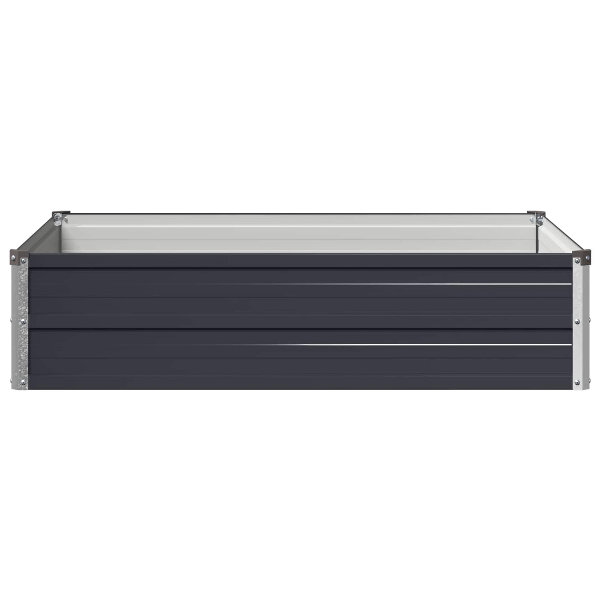 Raised Garden Bed Anthracite 100 x 80 x 24 cm cold-rolled steel