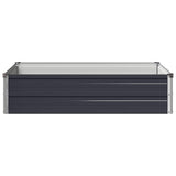 Raised Garden Bed Anthracite 100 x 80 x 24 cm cold-rolled steel