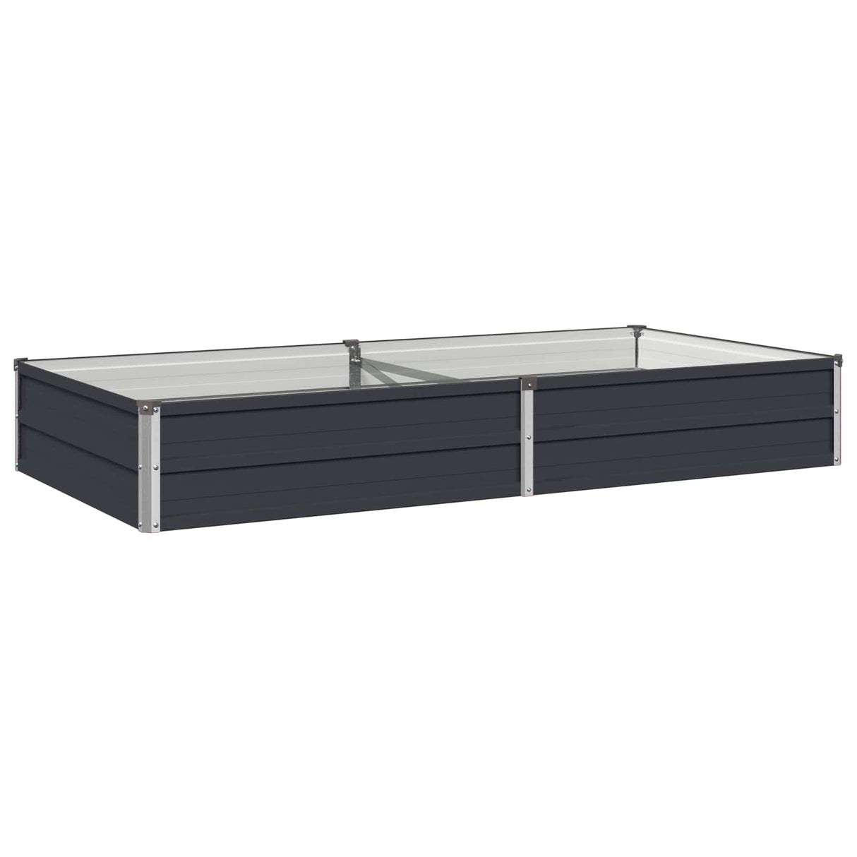 Raised Garden Bed Anthracite 160 x 80 x 24 cm cold-rolled steel