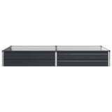 Raised Garden Bed Anthracite 160 x 80 x 24 cm cold-rolled steel