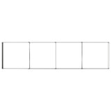 Raised Garden Bed Anthracite 320 x 80 x 24 cm cold-rolled steel - 45-Degree Angle