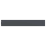 Lawn Edging 30 pcs 15 x 103 cm Steel Anthracite