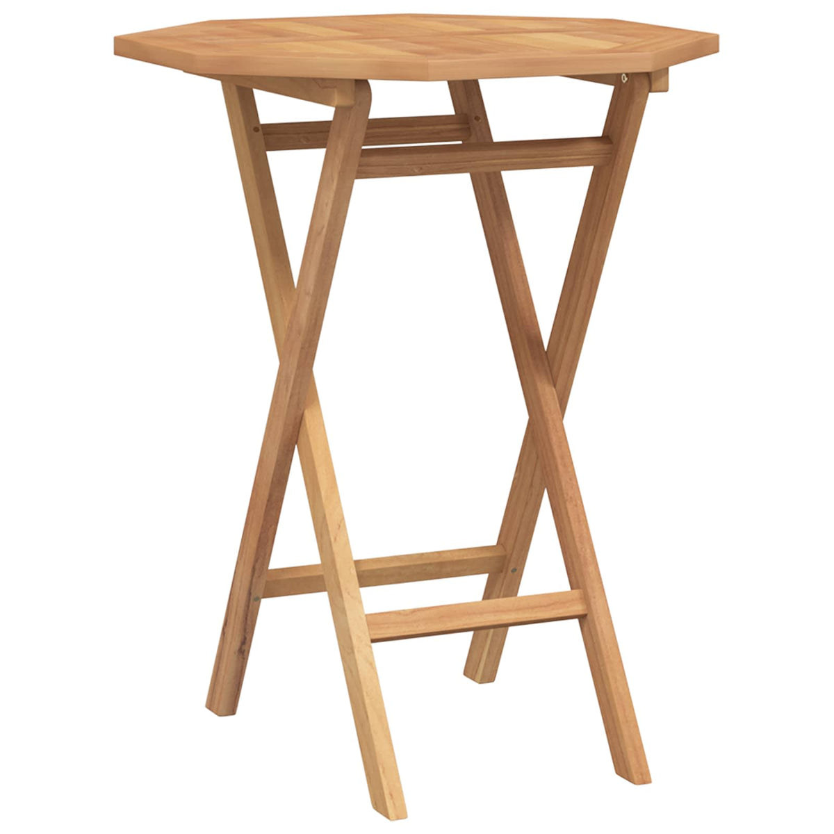 Garden Set 5 pcs Brown Solid Teak Wood