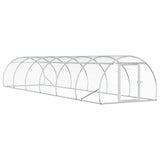 Chicken Coop Silver 600 x 150 x 100 cm Galvanised Steel