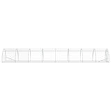 Chicken Coop Silver 800 x 150 x 100 cm Galvanised Steel