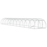 Chicken Coop Silver 1000 x 150 x 100 cm Galvanised Steel