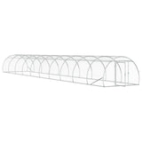 Chicken Coop Silver 1000 x 150 x 100 cm Galvanised Steel