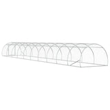 Chicken Coop Silver 1000 x 150 x 100 cm Galvanised Steel