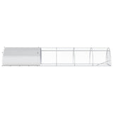 Chicken Coop Silver 600 x 150 x 100 cm Galvanised Steel