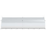 Chicken Coop Silver 400 x 150 x 100 cm Galvanised Steel