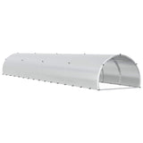 Chicken Coop Silver 800 x 150 x 100 cm Galvanised Steel