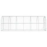 Chicken Coop Silver 600 x 200 x 200 cm Galvanised Steel