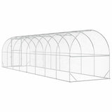 Chicken Coop Silver 800 x 200 x 200 cm Galvanised Steel