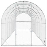 Chicken Coop Silver 800 x 200 x 200 cm Galvanised Steel