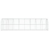 Chicken Coop Silver 800 x 200 x 200 cm Galvanised Steel