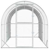 Chicken Coop Silver 400 x 200 x 200 cm Galvanised Steel
