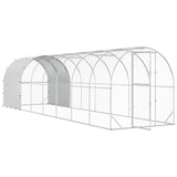 Chicken Coop Silver 800 x 200 x 200 cm Galvanised Steel