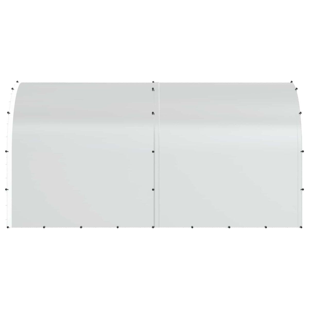 Chicken Coop Silver 400 x 200 x 200 cm Galvanised Steel
