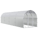 Chicken Coop Silver 800 x 200 x 200 cm Galvanised Steel