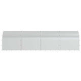Chicken Coop Silver 800 x 200 x 200 cm Galvanised Steel