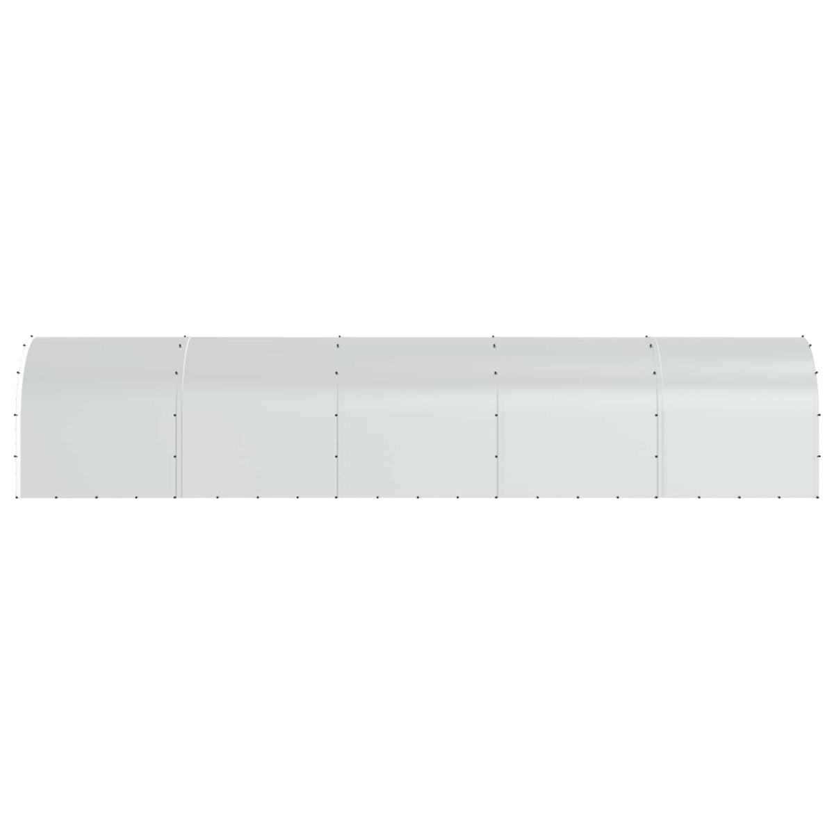 Chicken Coop Silver 1000 x 200 x 200 cm Galvanised Steel