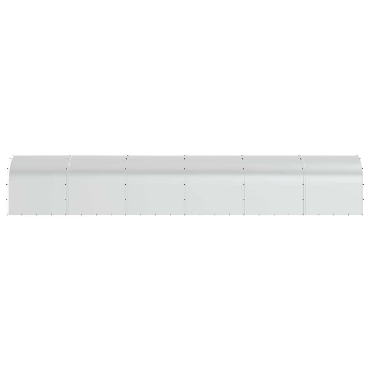 Chicken Coop Silver 1200 x 200 x 200 cm Galvanised Steel