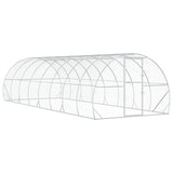 Chicken Coop Silver 800 x 300 x 200 cm Galvanised Steel