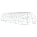 Chicken Coop Silver 1000 x 300 x 200 cm Galvanised Steel
