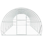 Chicken Coop Silver 1000 x 300 x 200 cm Galvanised Steel