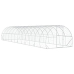 Chicken Coop Silver 1200 x 300 x 200 cm Galvanised Steel