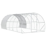 Chicken Coop Silver 600 x 300 x 200 cm Galvanised Steel