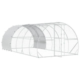 Chicken Coop Silver 600 x 300 x 200 cm Galvanised Steel