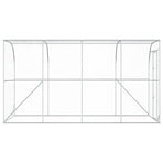 Against Wall Chicken Coop Silver 600 x 150 x 215 cm, image 5