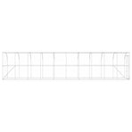 Against Wall Chicken Coop Silver 600 x 150 x 215 cm, image 5