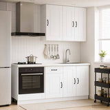 Kitchen Unit KALMAR 5 pcs White Engineered Wood