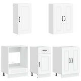 Kitchen Unit KALMAR 5 pcs White Engineered Wood