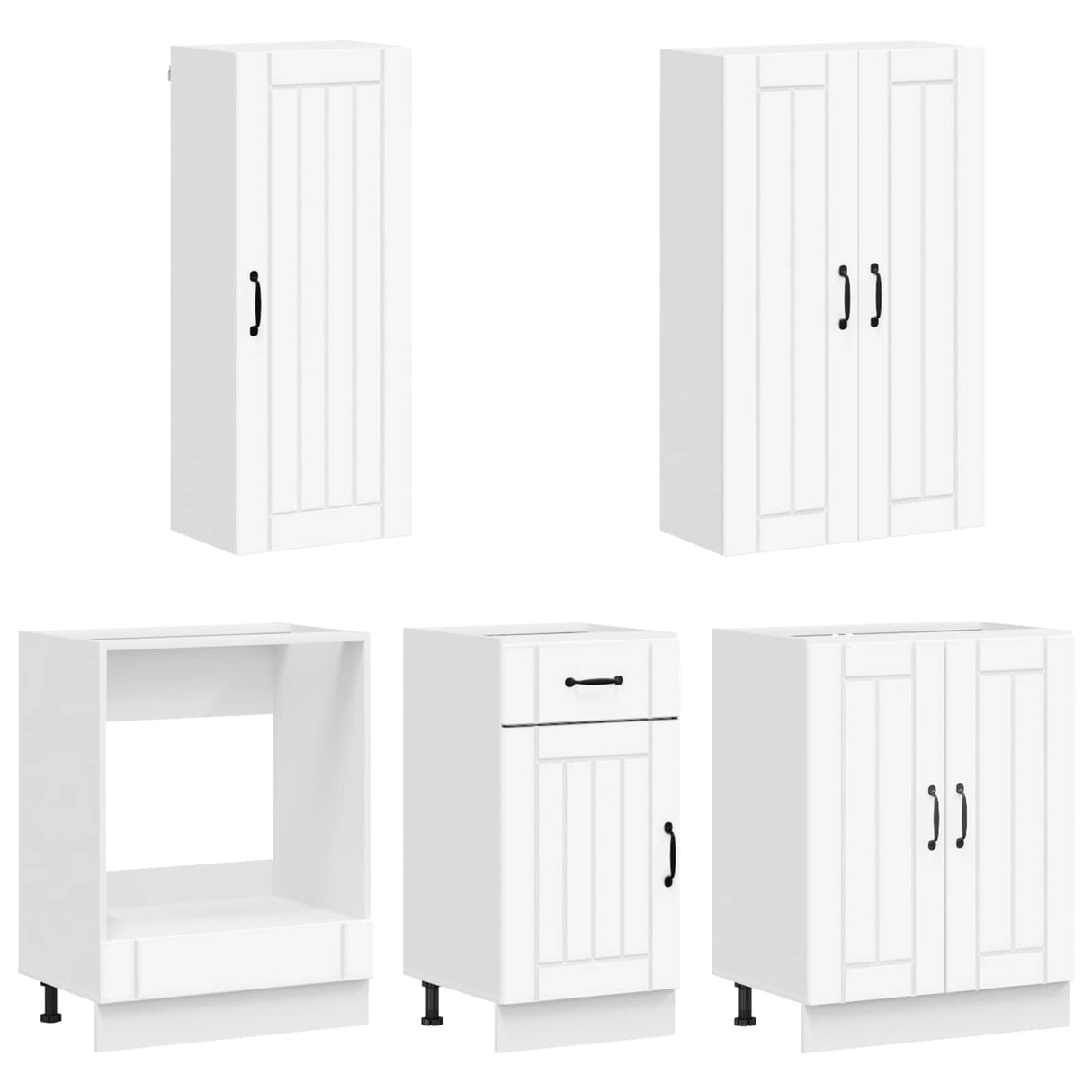 Kitchen Unit LUCCA 5 pcs White