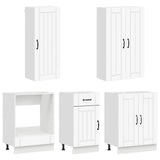 Kitchen Unit LUCCA 5 pcs White - Side View