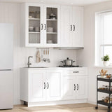 Kitchen Unit KALMAR 4 pcs White Engineered Wood