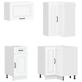 Kitchen Unit KALMAR 8 pcs White Engineered Wood