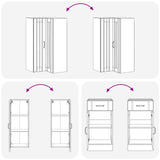 Kitchen Unit LUCCA 8 pcs High Gloss White Engineered Wood