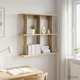 Wall Shelf Wall-Mounted Sonoma Oak 100 x 20 x 75 cm
