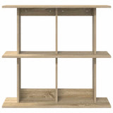 Wall Shelf Wall-Mounted Brown 100 x 20 x 75 cm Engineered Wood