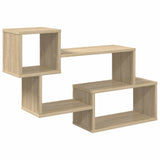 Floating Shelf Wall-Mounted Sonoma Oak 87 x 20 x 55 cm - Front View