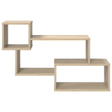 Floating Shelf Wall-Mounted Sonoma Oak 87 x 20 x 55 cm